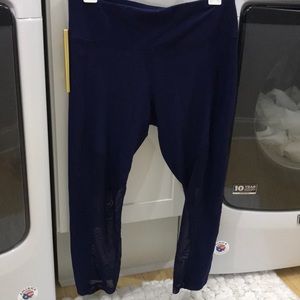 Navy yoga pants